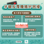 牙齦反覆腫脹好困擾，為什麼會牙齦腫脹？